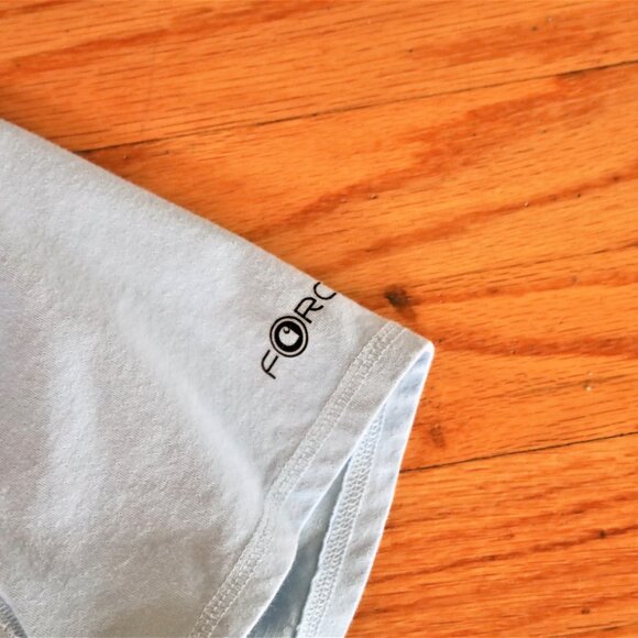 Carhartt Womens Size Large Light Blue Force Tee - Picture 3 of 3